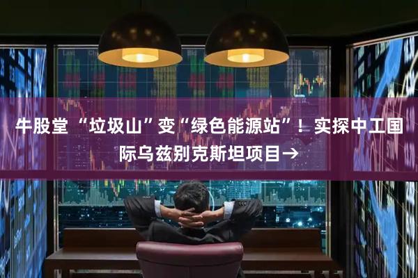 牛股堂 “垃圾山”变“绿色能源站”！实探中工国际乌兹别克斯坦项目→